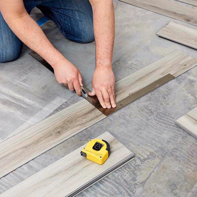 Easy Install Piso Laminado 8mm Flooring Spc Click Plank Vinyl Flooring